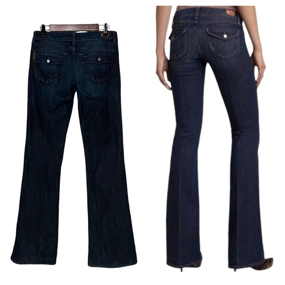 Vintage Paige Canyon Flare Jeans - Picture 1 of 15